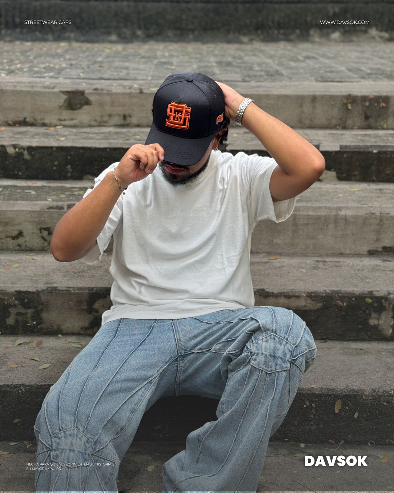 Miniatura 2 de Gorra DAV Naranja